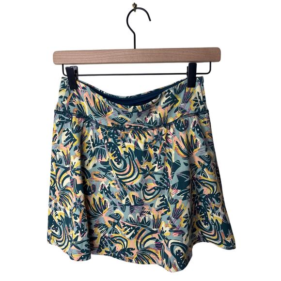 PATAGONIA Maipo Skort  Wild botanist tidal teal Small NWT - Picture 3 of 6